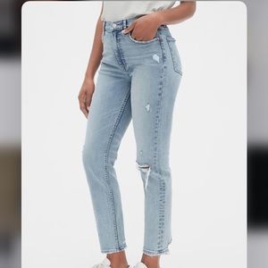 Gap Cigarette High Waisted Jeans